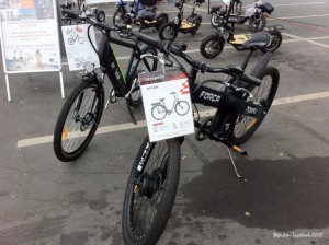 Mountainbike als Elektroausführung